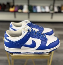 Nike Dunk Low Kentucky Blue Size 10.5 Preowned No Box