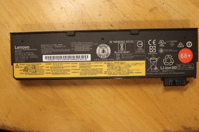 Original Akku ext Lenovo Thinkpad X240 X250 X260 T440 T450 T460 36/48 Wh (75%) 9