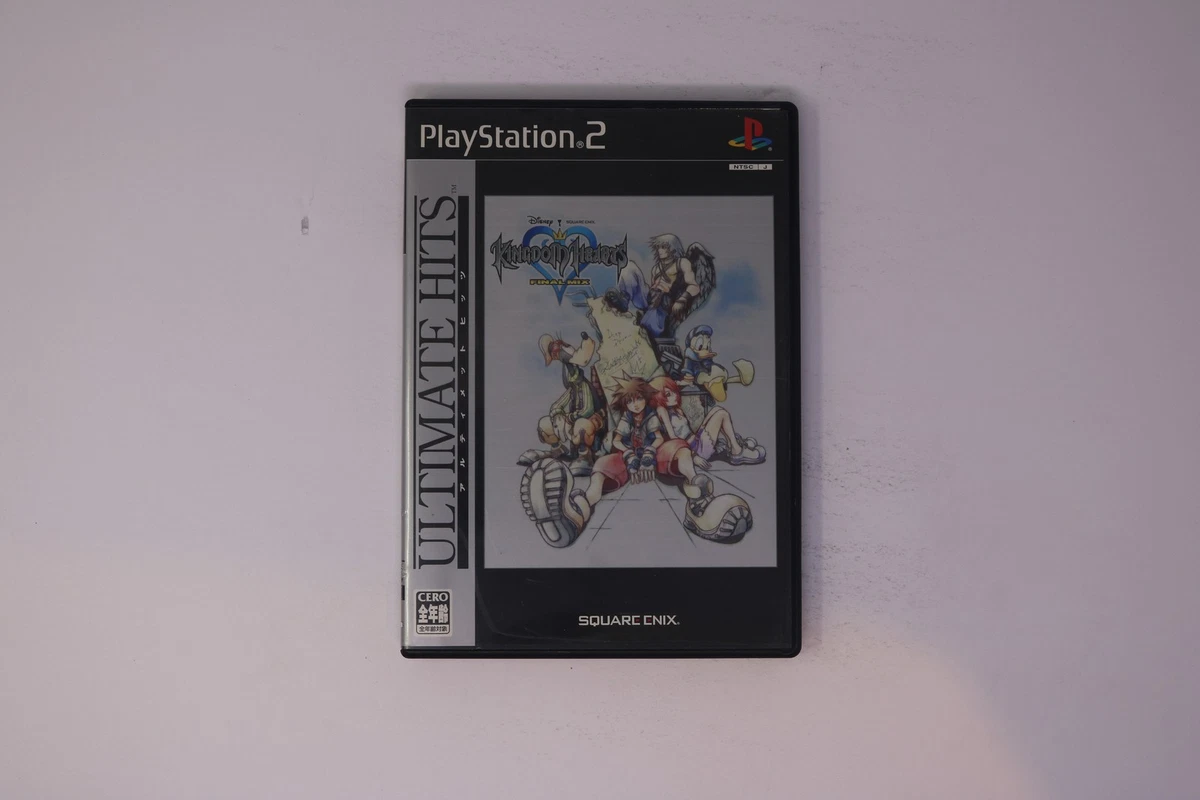 Kingdom Hearts II Final Mix 2+ Plus Japanese Import PS2 JP REGION LOCK US Seller