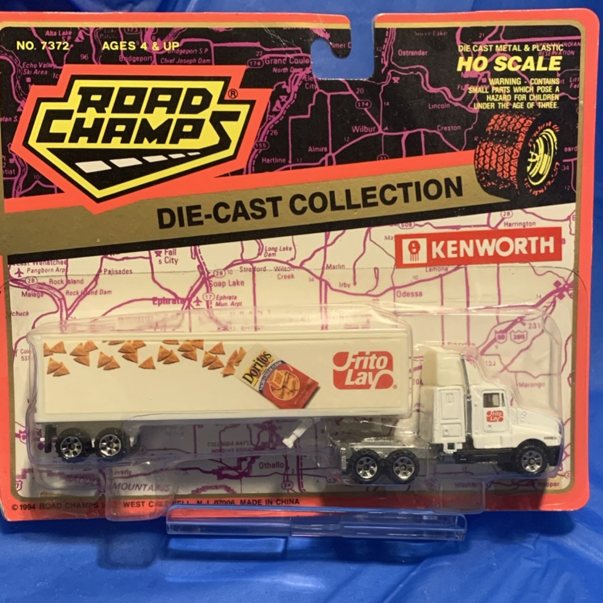 Road Champs Kenworth Frito Lay Doritos HO Scale Diecast Tractor