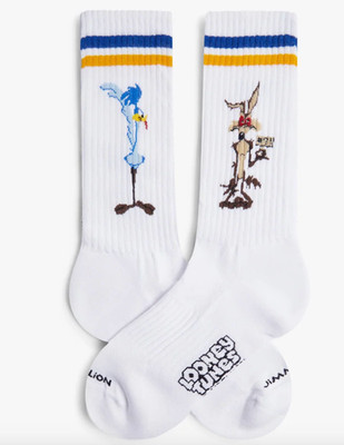 Jimmy Lion Socken Athletic Road Runner vs Coyote Looney Tunes