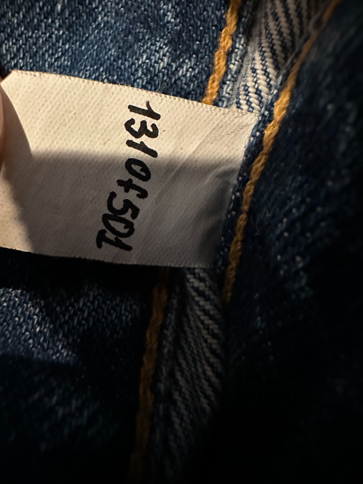 Levis vintage clothing 1984 501 Tangled Web FW20 No Fun Spider jeans image 10