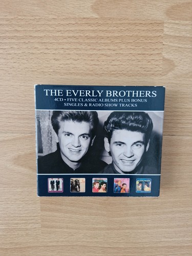 The Everly Brothers 5 Classic Albums 4CD Used Ex.
