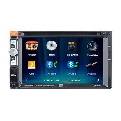 Dual XDVD269BT CD Player Bluetooth USB AUX Input 6.2'' Touch Screen LCD - [LN] 
