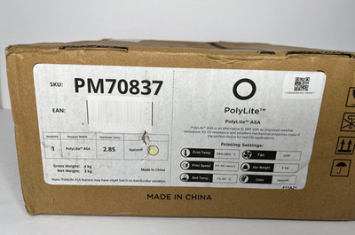 Polymaker ASA Filament 2.85mm Natural, 3kg ASA 3D Printing Filament