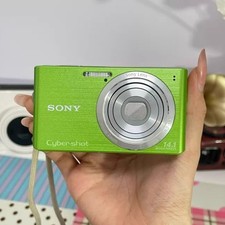 Sony Cyber Shot DSC-W610 14.1MP 4.0x Optical Zoom CCD Digital Camera Green