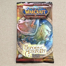 World of Warcraft TCG Heroes of Azeroth (2006) Trading Cards Booster WoW