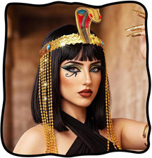 Cleopatra Headpiece Egyptian Cleopatra Accessories for Women