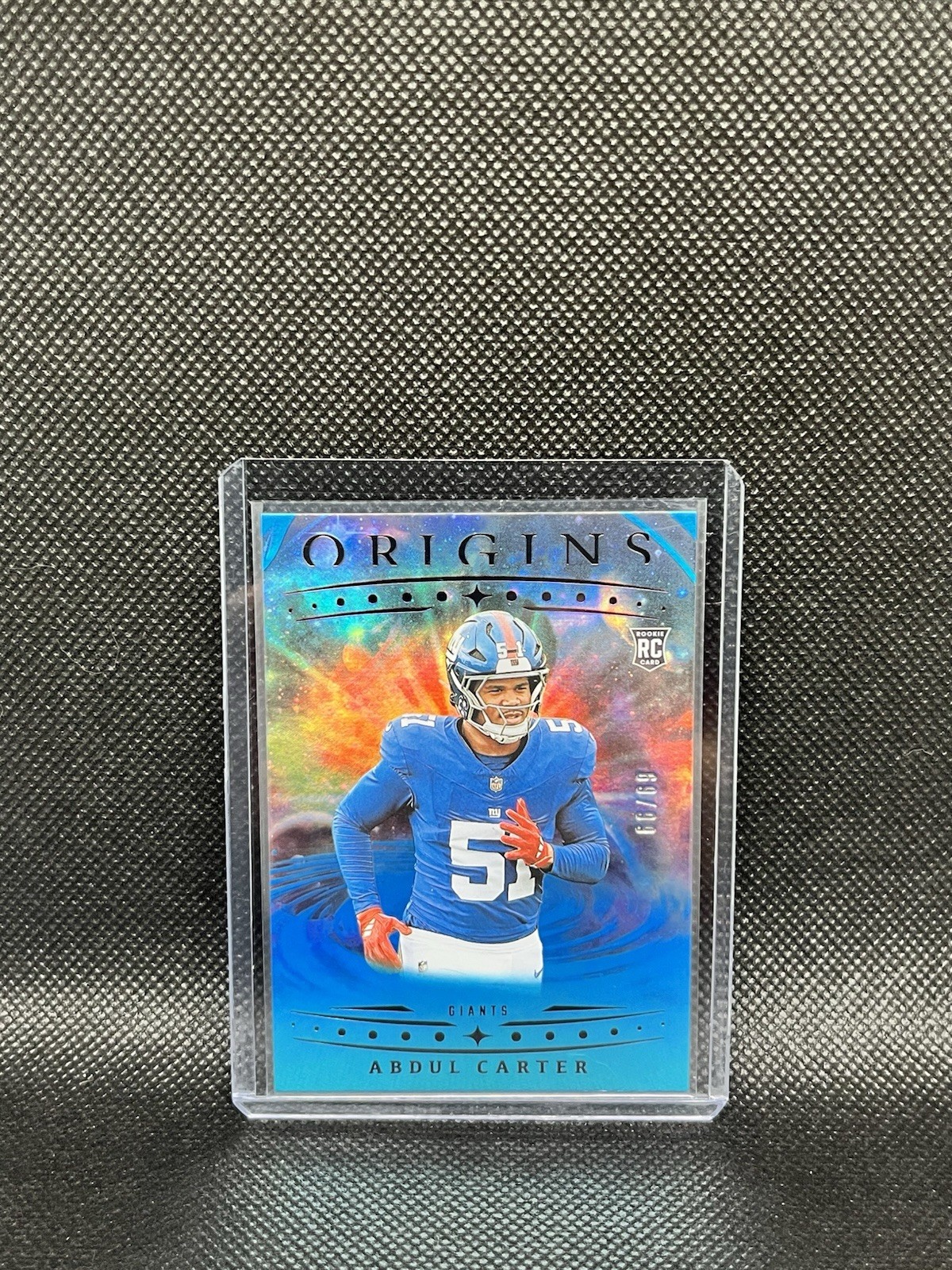 2025 Panini Origins - Rookies Abdul Carter, Abdul Carter #112 Blue /99 (RC)