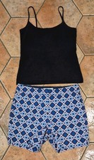 B0DEN LADIES STRETCHY SHORTS WITH POCKETS  AND NEXT ESSENTIAL VEST TOP - 10