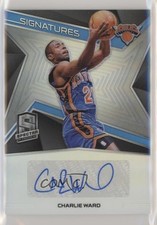 2018-19 Panini Spectra Signatures 57/75 Charlie Ward #SG-CWD Auto 5w7