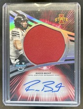 2025 Bowman Best University Rocco Becht Prospect Jumbo Jersey Auto #JRA-RB