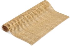 Cane Rattan Webbing Roll 3.28ft x 15.7" Natural Mesh for DIY Furniture