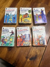 Lot Of 6 Vintage Hoyle Trivia Card Games All Complete 1984