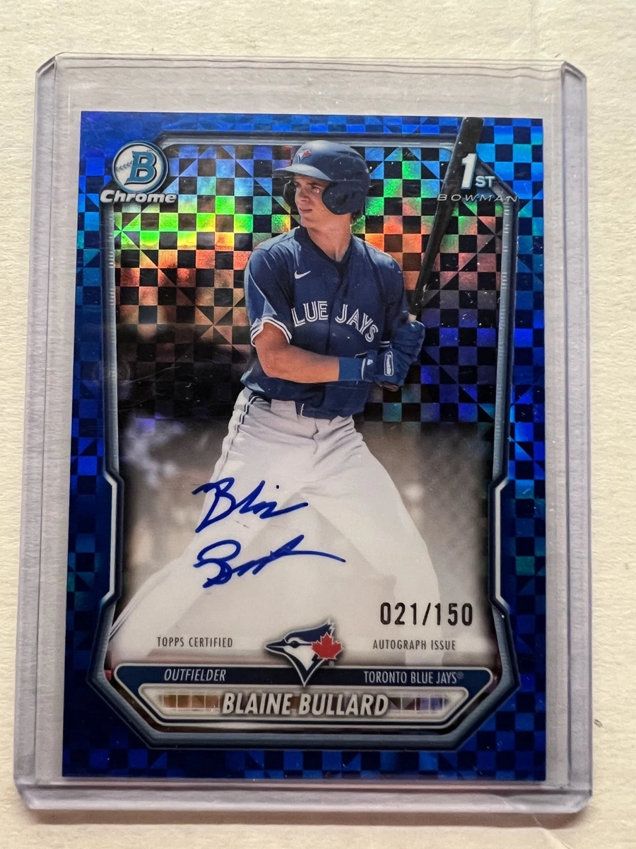 Bowman Toronto Blue Jays Baseball Autographed Sports Trading Cards