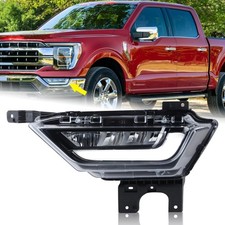 Left Driver Side LED Fog Light for 2021-2021 Ford F150 Front Bumper Lamp LH OEM