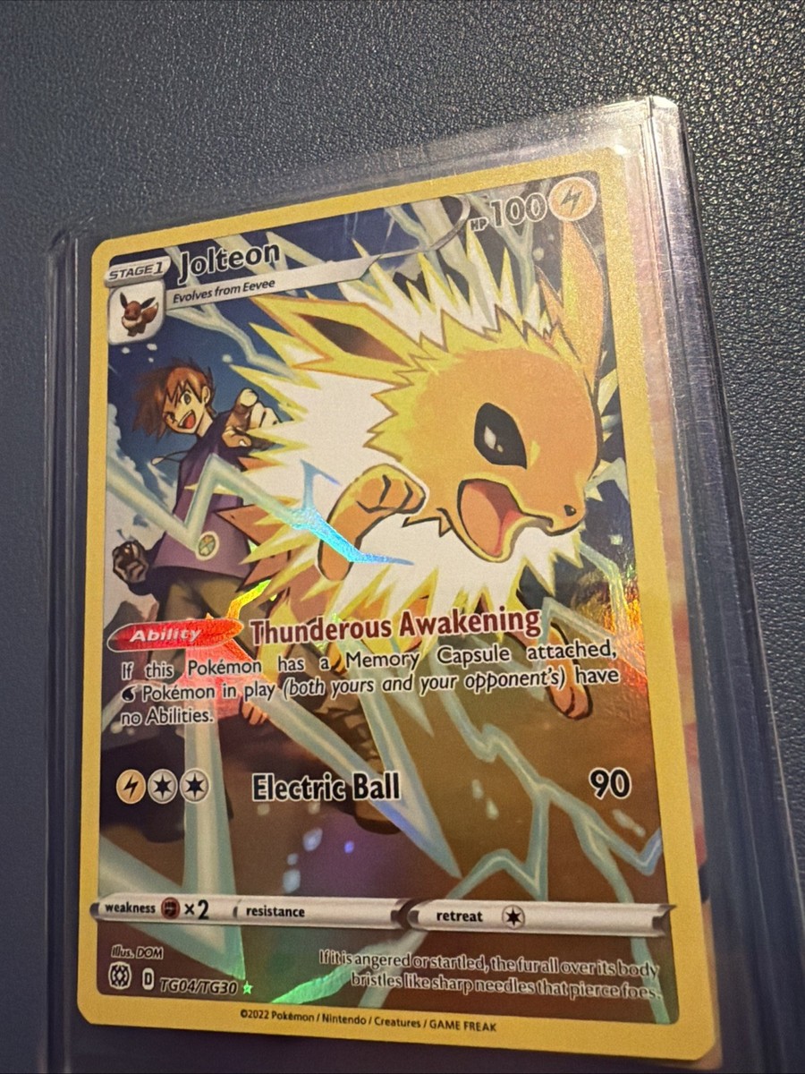 Pokmon TCG Brilliant Stars Jolteon TG04/TG30 Trainer Gallery