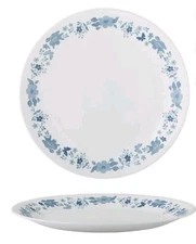 Pioneer Woman ~ Set of Four (4) Corelle ~ EVIE BLUE ~ 10.25 Dinner Plates