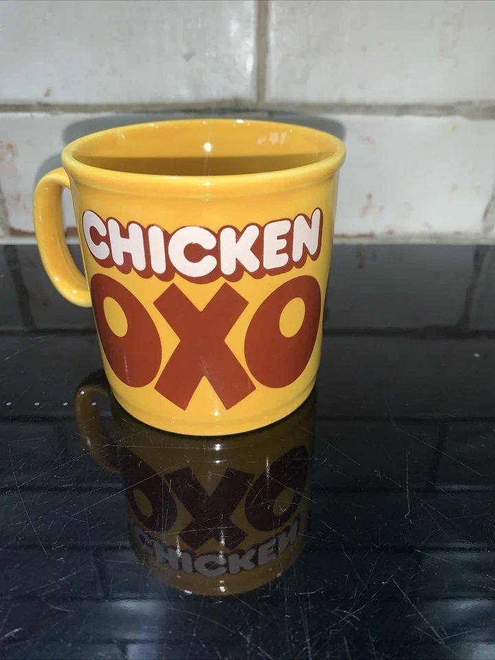 Taza de café de pollo Oxo vintage hecha en Inglaterra - como nueva Foto 3 de 4