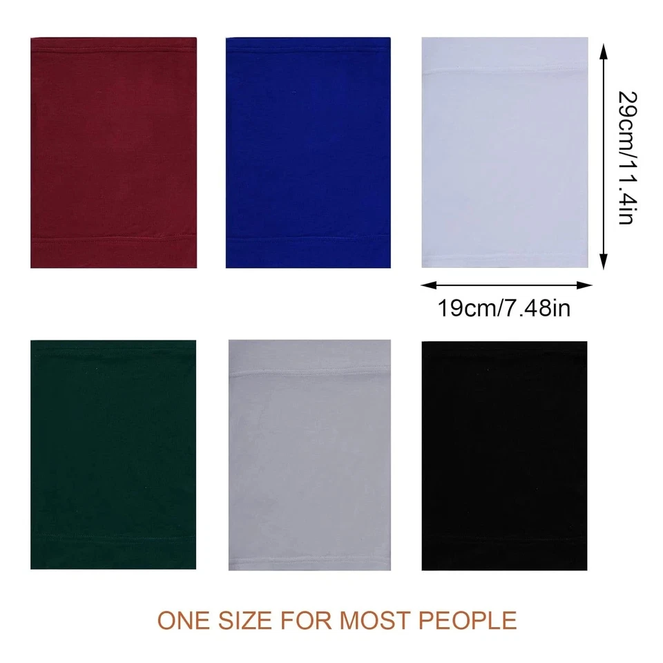 6 Piezas Tubo Rastas Gorra Elástica Ancha Diadema Trenzas Tubo Calcetín Gorra Unisex Sp... Foto 2 de 4