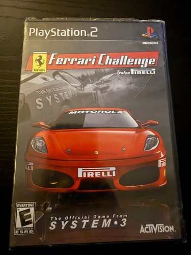 Ferrari Challenge Trofeo Pirelli PS2 PlayStation 2 Open Box Broken Seal