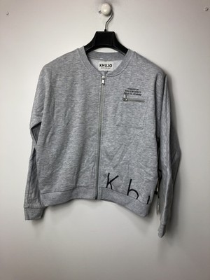 KHUJO Damen Pullover Modell: Natty Grau S