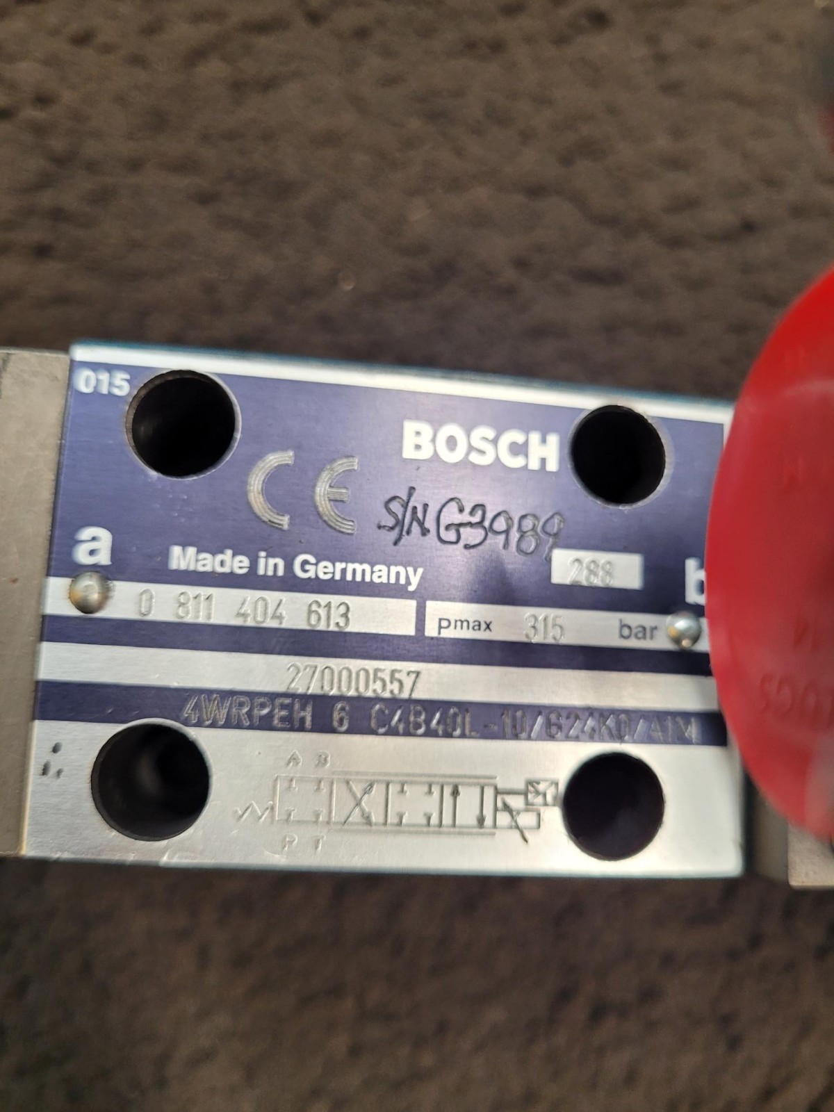BOSCH 0811404613 SERVOVALVE