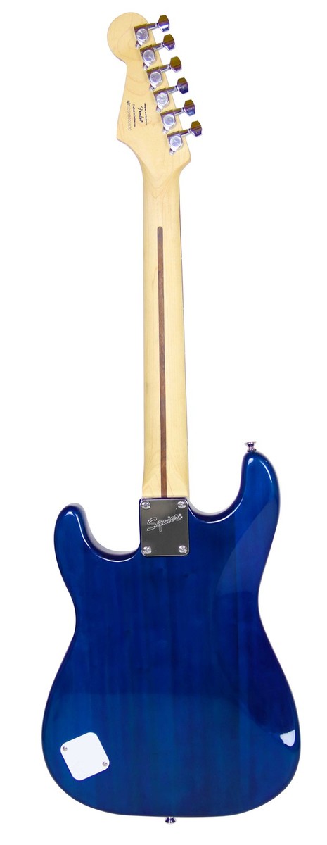 Fender Squier Short Scale 24-Inch Strat Pack - Transparent
