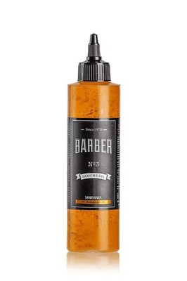Marmara Shaving Gel 3 Pack 2.83 Fl Oz Squeeze Made in Turkey Barbershop Quality