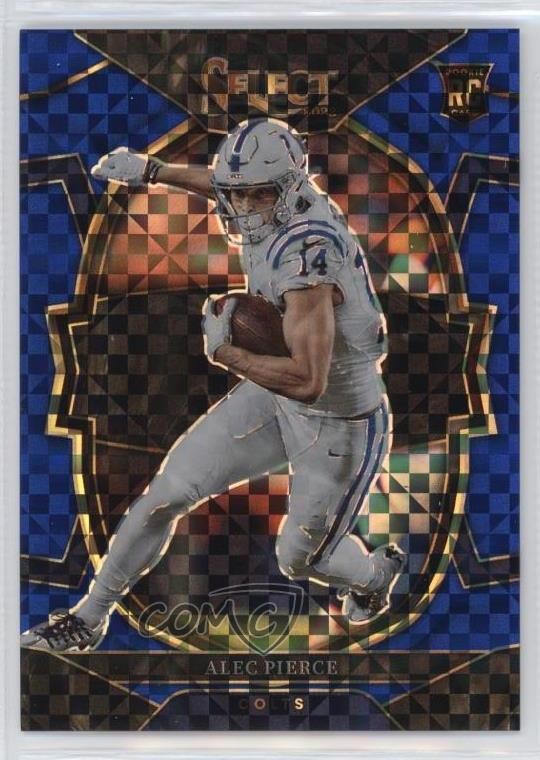 2022 Panini Select Concourse Blue Prizm 110/199 Alec Pierce #45 12yh