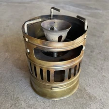 Vintage Svea Model 123 Brass Camp Cook Stove Made In Sweden *UNTESTED*