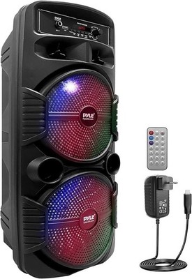 Pyle PPH2385B Lautsprecher - PA Anlage, Karaoke Maschine, Musikbox Groß,