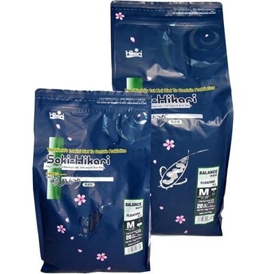 SAKI HIKARI BALANCE - Premium Koifuttter - Pelletgröße M 2 kg & 5 kg