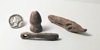 3 Carved Civil War Bullets dug in Central Virginia $15.00 + $6.00 shipping