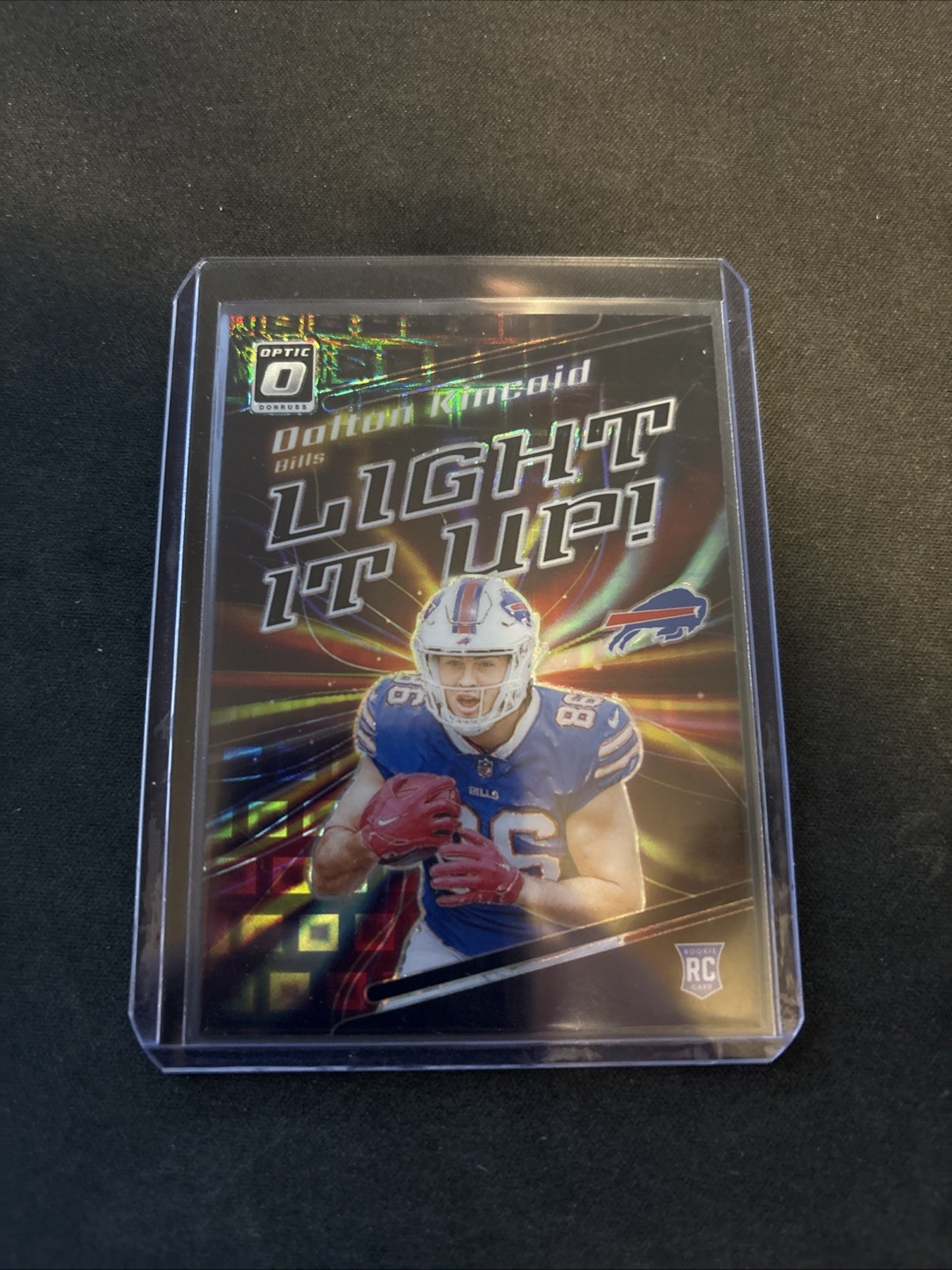 2023 Donruss Optic Dalton Kincaid Light It Up Black Pandora /25