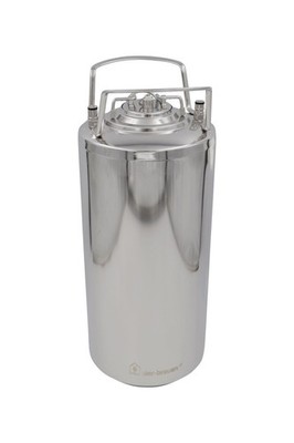 Bierfass KEG 19 Liter Type Cornelius Edelstahl Neuware NC Anschlüsse
