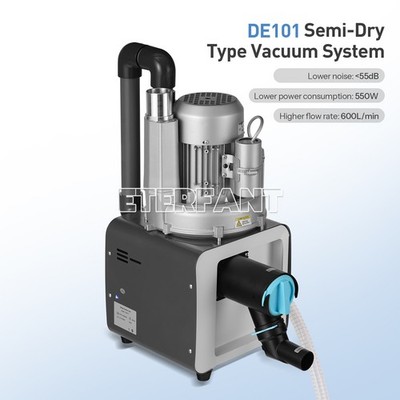 ETERFANT Dental Suction Machine Electric Vacuum System 600L/min Semi-Dry Type
