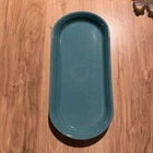 BREAD PLATTER UTILITY TRAY turquoise blue FIESTAWARE 12" Factory 2d. New