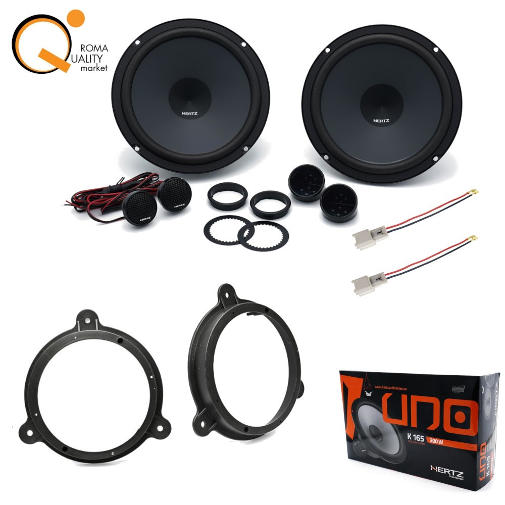 Upgrade Audio Renault Clio V: Hertz K 165 Kit Altoparlanti 300W