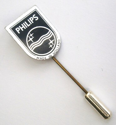 Q965 Philips Electronics Electrical Products Vintage Werbung Anstecknadel Anstecker