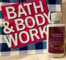 Bath Body Works Winterberry Wonder Daily Nourishing Body Lotion 8 fl oz New