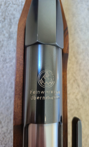 FWB 300S .177 Cal Air Rifle Side-Lever Feinwerkbau Oberndorf/N w/ Iron Sights - Picture 18 of 22