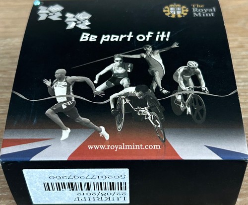 Moneta 2 £ 2012 Olimpiadi di Londra Consegna a Rio Argento Proof Piedfort Royal Mint - Foto 6 di 7