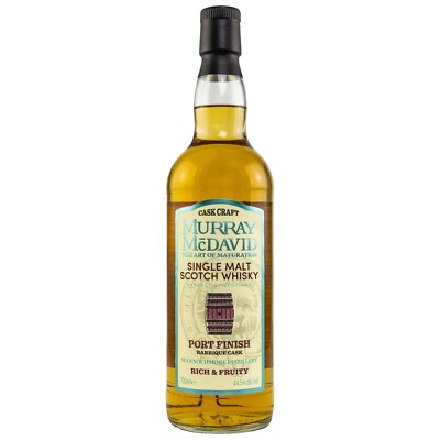 MANNOCHMORE Barrique Cask PORT Wood Finish - Murray McDavid Single Malt Whisky