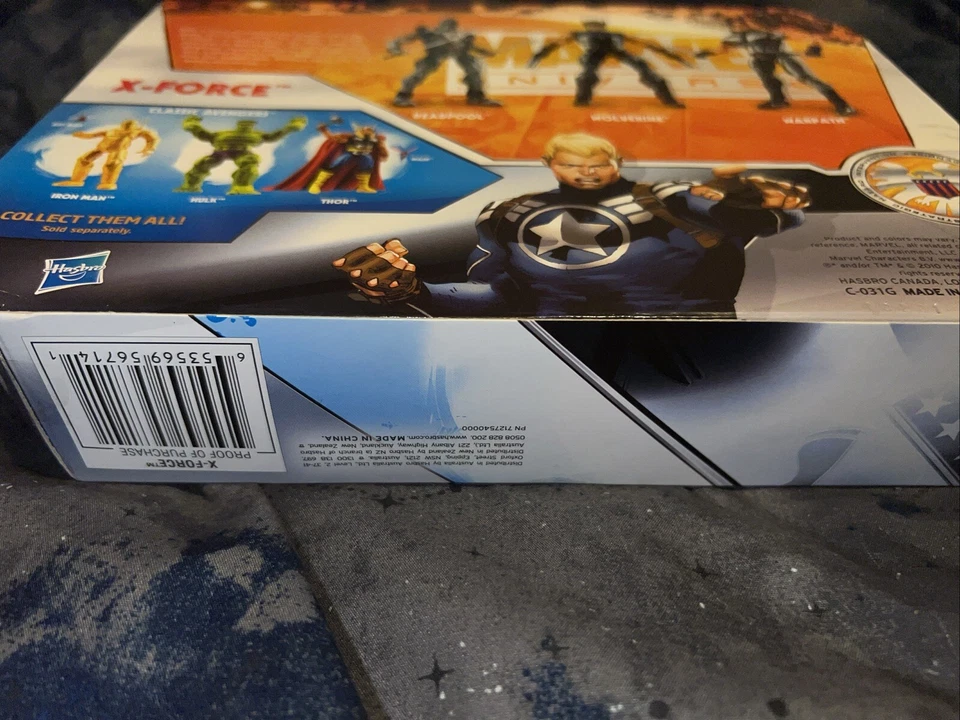 Marvel Universe X-FORCE Team Pack - DEADPOOL WOLVERINE WARPATH Toy Action Figure - Image 3 of 3