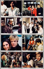 THE WAY WE WERE orig 1973 color lobby photo set BARBRA STREISAND/ROBERT REDFORD