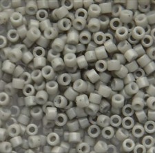 Miyuki Delica Beads Size 11 Opaque Light Smoke Code DB1498 - 5 Grams
