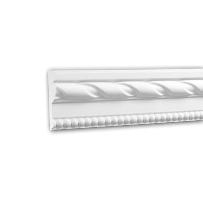  PROFHOME 151314F flexible Wand- und Friesleiste Stuckleiste Zierleiste 2 m