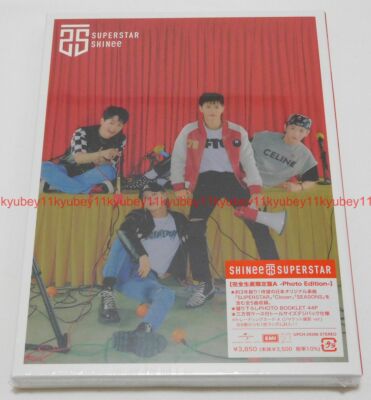 Superstar (Photo Edition) (Version A) by Shinee (CD, 2021) for