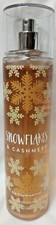 Bath  Body Works Snowflakes Cashmere Body Mist Spray 8 oz.